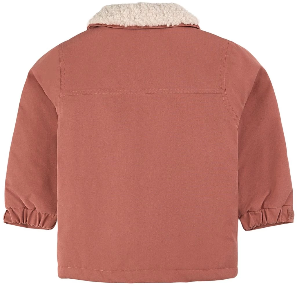 Vancouver Padded Shell Jacket Burnt Pink 3 Vancouver Padded Shell Jacket Burnt Pink - Image 3