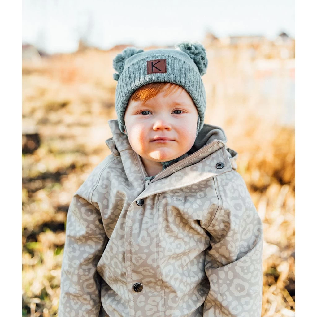 Douglas Lined Recycled Rain Coverall Sand Leo 4 Douglas Lined Recycled Rain Coverall Sand Leo - Image 4