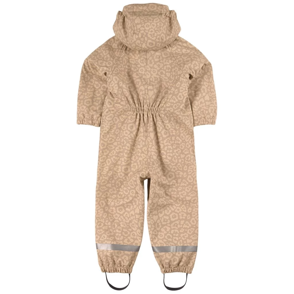 Douglas Lined Recycled Rain Coverall Sand Leo 7 Douglas Lined Recycled Rain Coverall Sand Leo - Image 7