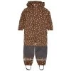 Douglas Recycled Lined Dotted Rain Coverall Brown