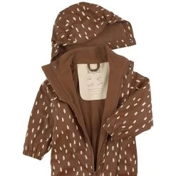 Douglas Recycled Lined Dotted Rain Coverall Brown 5 Douglas Recycled Lined Dotted Rain Coverall Brown -Kuling 1024x1024 1020