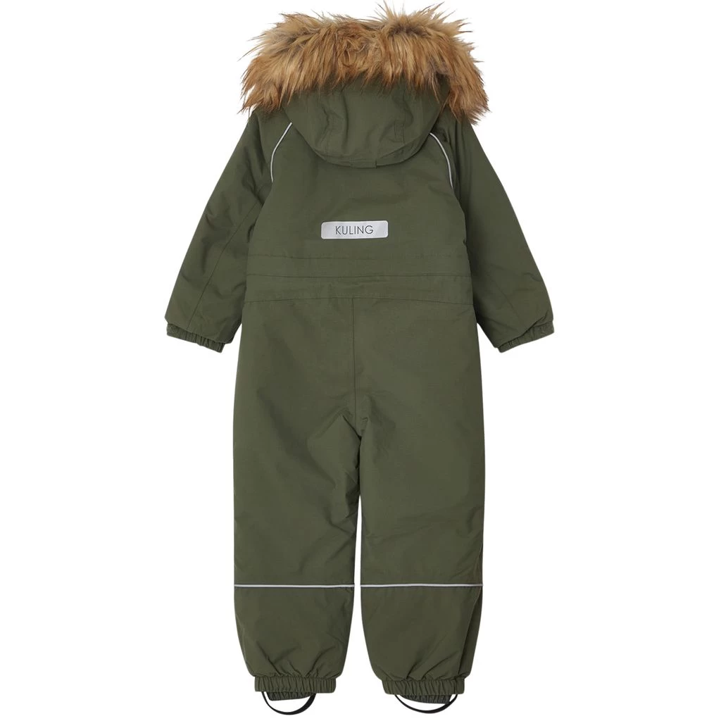 Abisko Snowsuit Dark Green 2 Abisko Snowsuit Dark Green - Image 2