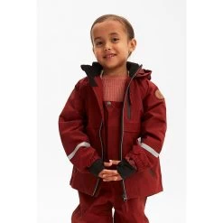 Trysil Shell Jacket Burgundy -Kuling 1024x1024 1042