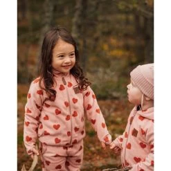 Northpole Recycled Heart Printed Fleece Jacket Woody Rose 14 Northpole Recycled Heart Printed Fleece Jacket Woody Rose -Kuling 1024x1024 105