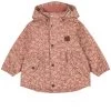 Edinburgh Floral Recycled Rain Jacket Desert Pink
