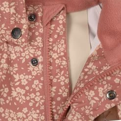 Edinburgh Floral Recycled Rain Jacket Desert Pink -Kuling 1024x1024 1071