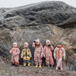 Edinburgh Floral Recycled Rain Jacket Desert Pink -Kuling 1024x1024 1077