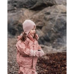 Edinburgh Floral Recycled Rain Jacket Desert Pink -Kuling 1024x1024 1078