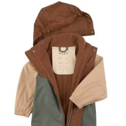 Edinburgh Recycled Lined Rain Coverall Green/Sand/Brown 12 Edinburgh Recycled Lined Rain Coverall Green/Sand/Brown -Kuling 1024x1024 1107