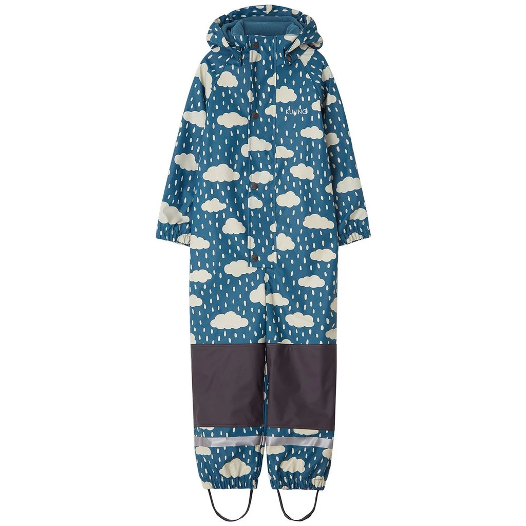 Douglas Lined Recycled Rain Coverall Petrol Rain Clouds 1 Douglas Lined Recycled Rain Coverall Petrol Rain Clouds