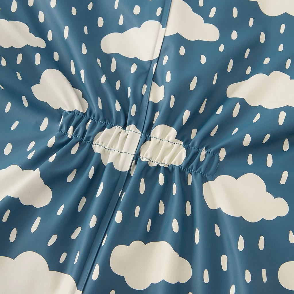Douglas Lined Recycled Rain Coverall Petrol Rain Clouds 3 Douglas Lined Recycled Rain Coverall Petrol Rain Clouds - Image 3