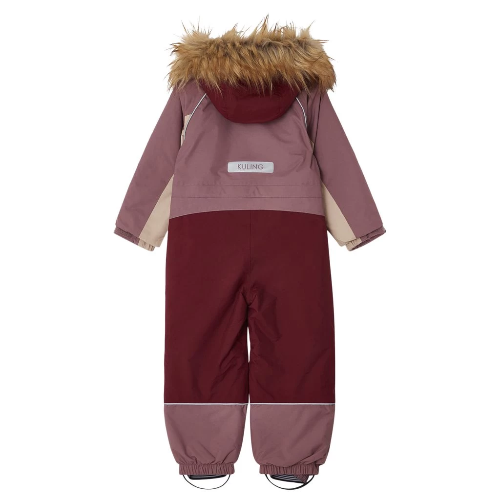 Abisko Color-blocked Snowsuit Lilac/Violet Grape 2 Abisko Color-blocked Snowsuit Lilac/Violet Grape - Image 2