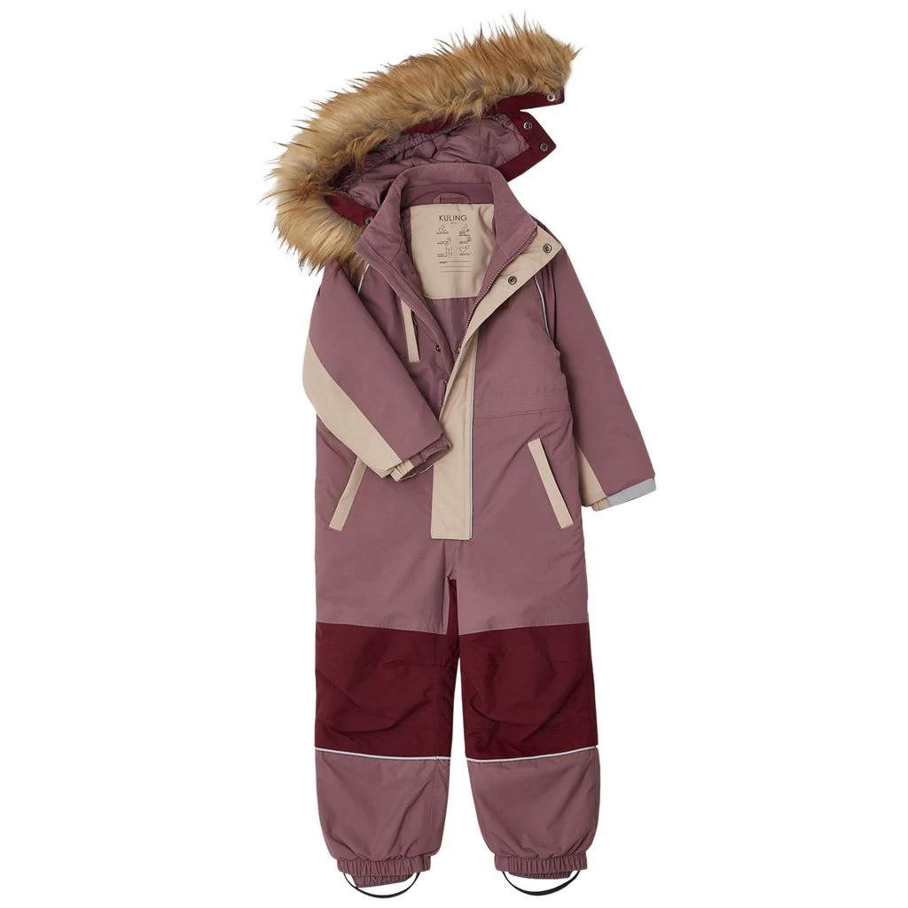 Abisko Color-blocked Snowsuit Lilac/Violet Grape 3 Abisko Color-blocked Snowsuit Lilac/Violet Grape - Image 3