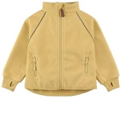Livigno Recycled Wind Fleece Jacket Harvest Yellow