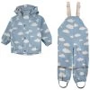 San Marino Recycled Rain Set Mist Blue Clouds