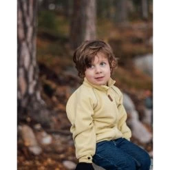 Livigno Recycled Wind Fleece Jacket Harvest Yellow -Kuling 1024x1024 125