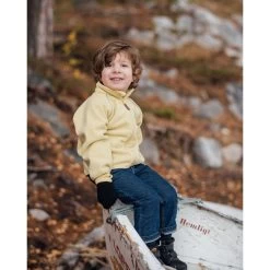 Livigno Recycled Wind Fleece Jacket Harvest Yellow -Kuling 1024x1024 126