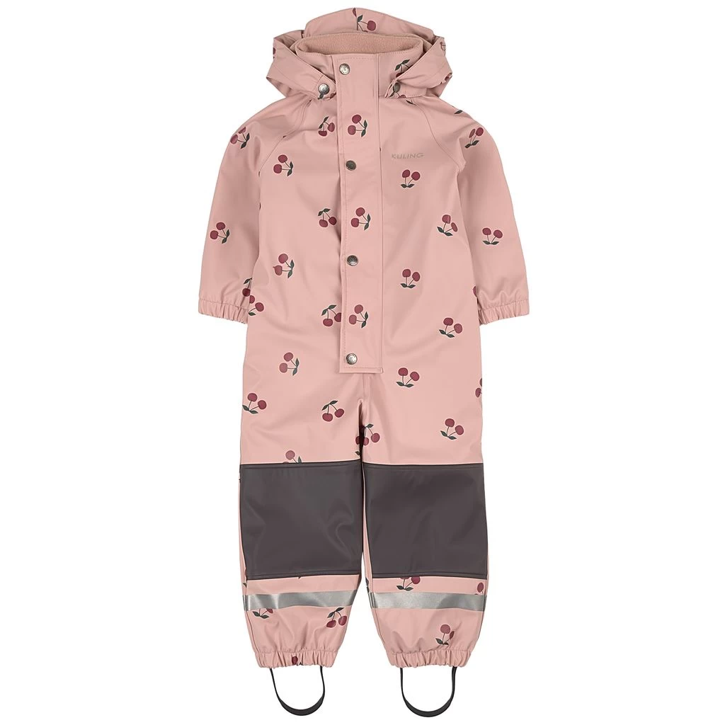 Douglas Recycled Lined Rain Coverall Pink Cherry 1 Douglas Recycled Lined Rain Coverall Pink Cherry