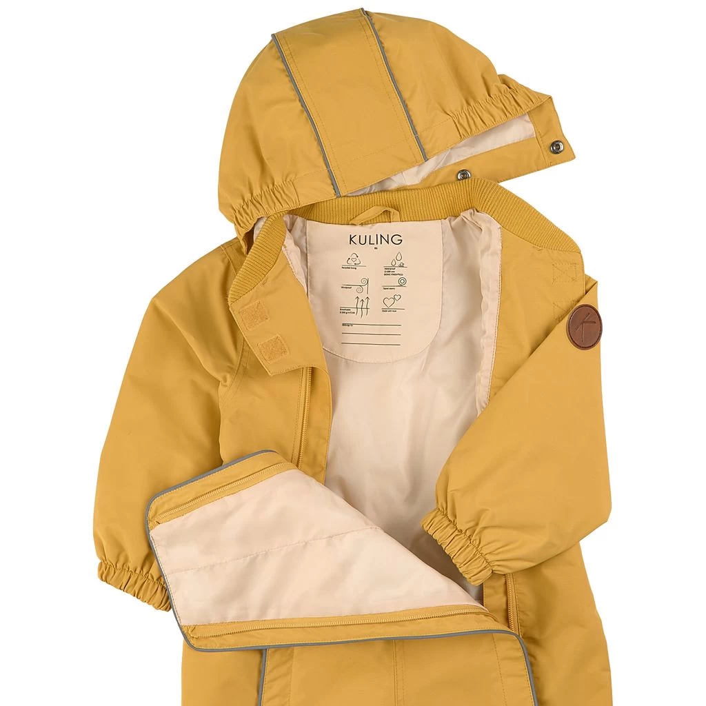 Milano Shell Coverall Harvest Yellow 3 Milano Shell Coverall Harvest Yellow - Image 3