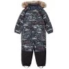 Chamonix Snowsuit Navy Landscape