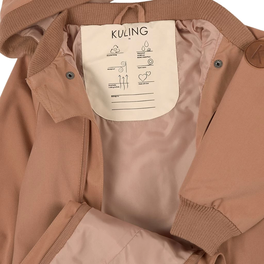 Calgary Shell Coverall Desert Brown 2 Calgary Shell Coverall Desert Brown - Image 2