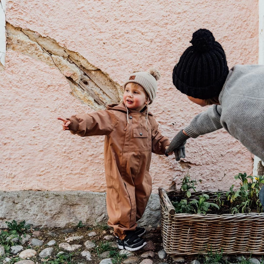 Calgary Shell Coverall Desert Brown 5 Calgary Shell Coverall Desert Brown - Image 5