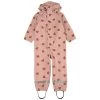 Leeds Heart Printed Recycled Rain Coverall Woody Rose