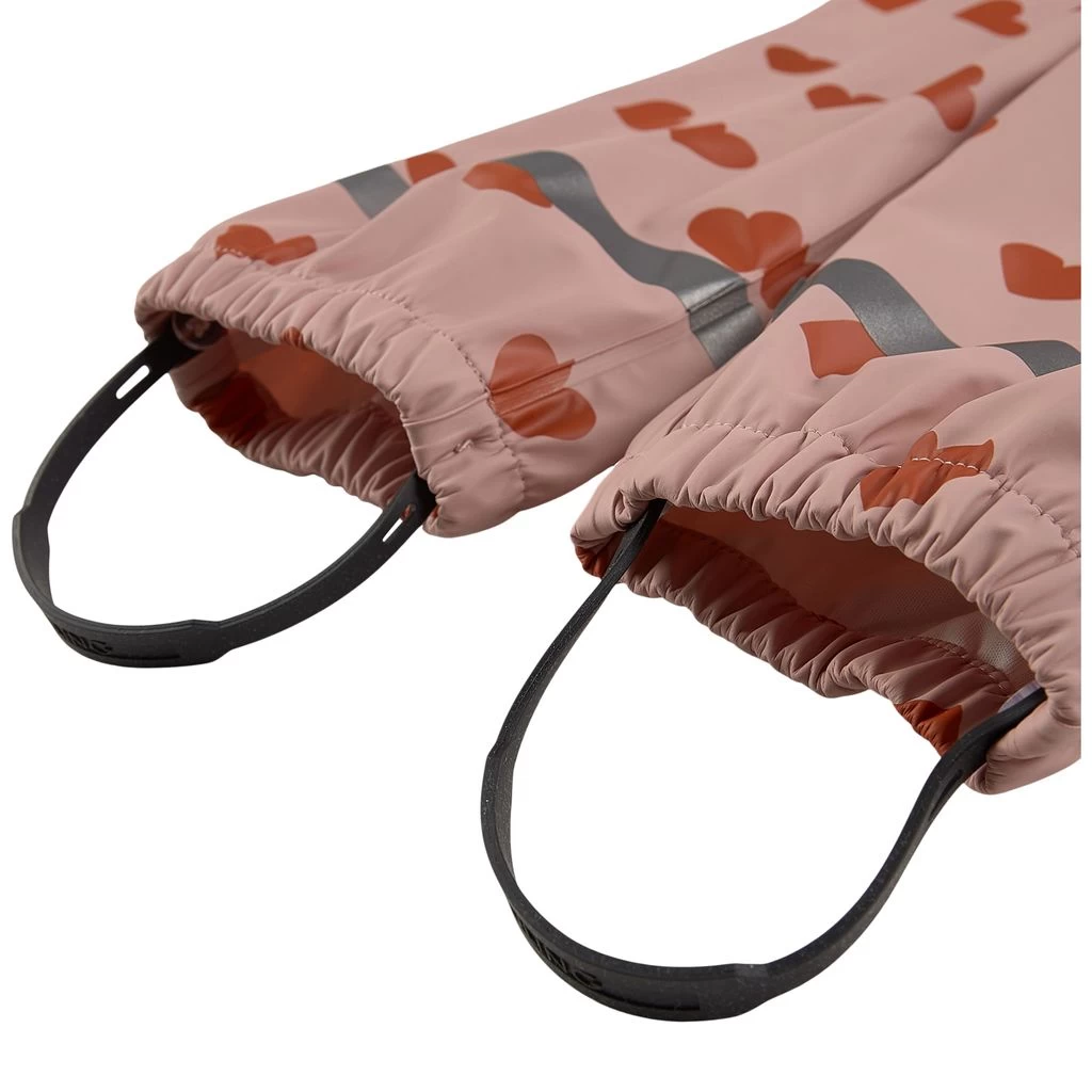 Leeds Heart Printed Recycled Rain Coverall Woody Rose 8 Leeds Heart Printed Recycled Rain Coverall Woody Rose - Image 8