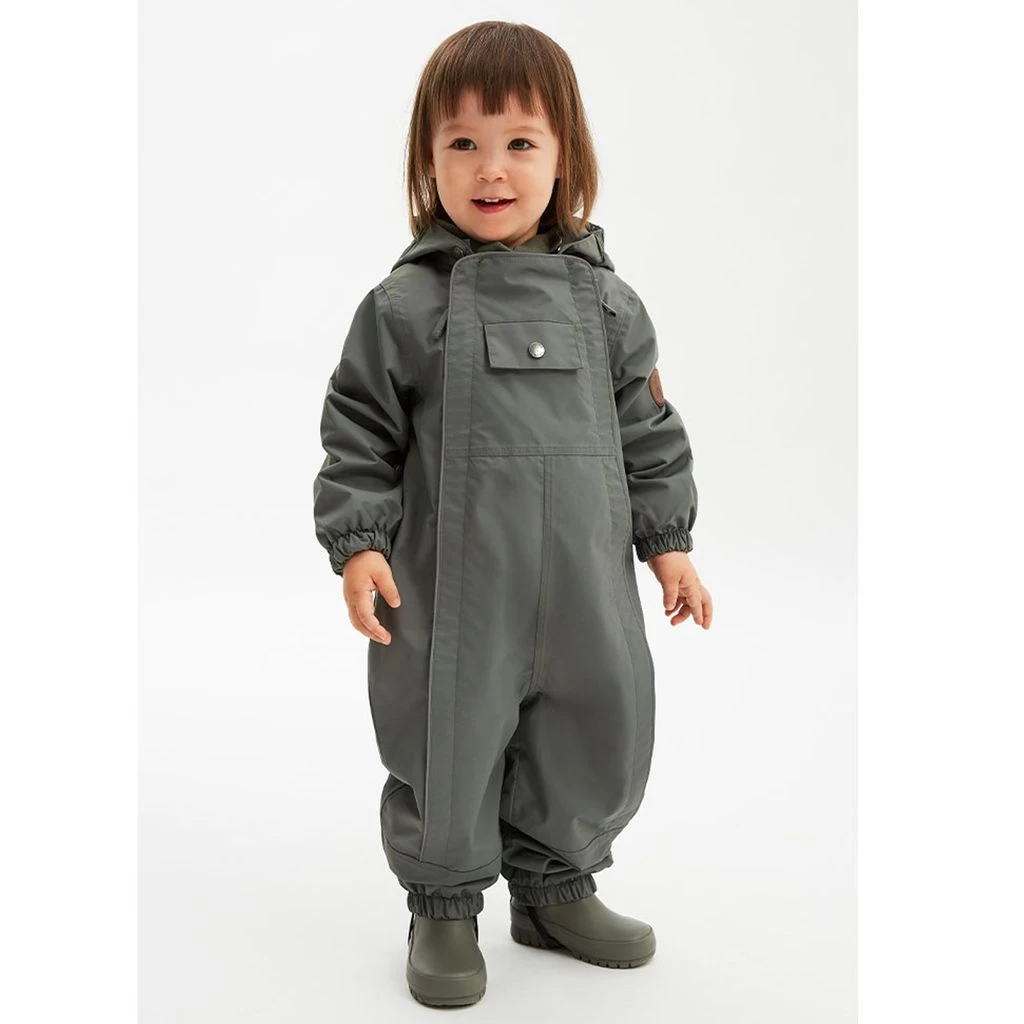 Milano Shell Coverall Green 2 Milano Shell Coverall Green - Image 2