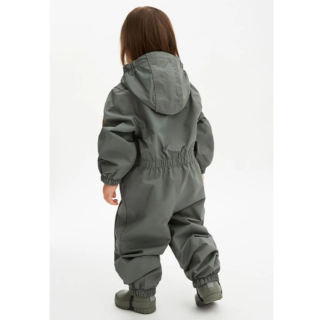 Milano Shell Coverall Green 3 Milano Shell Coverall Green - Image 3