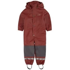 Douglas Recycled Lined Rain Coverall Burgundy