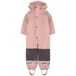 Douglas Lined Recycled Rain Coverall Woody Rose