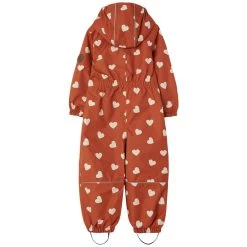 Milano Heart Printed Shell Coverall Ginger -Kuling 1024x1024 1574