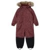 Chamonix Floral Snowsuit Violet Grape