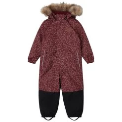 Chamonix Floral Snowsuit Violet Grape