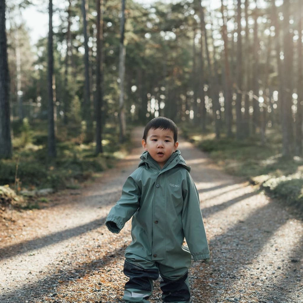 Douglas Recycled Rain Coverall Leaf Green 2 Douglas Recycled Rain Coverall Leaf Green - Image 2