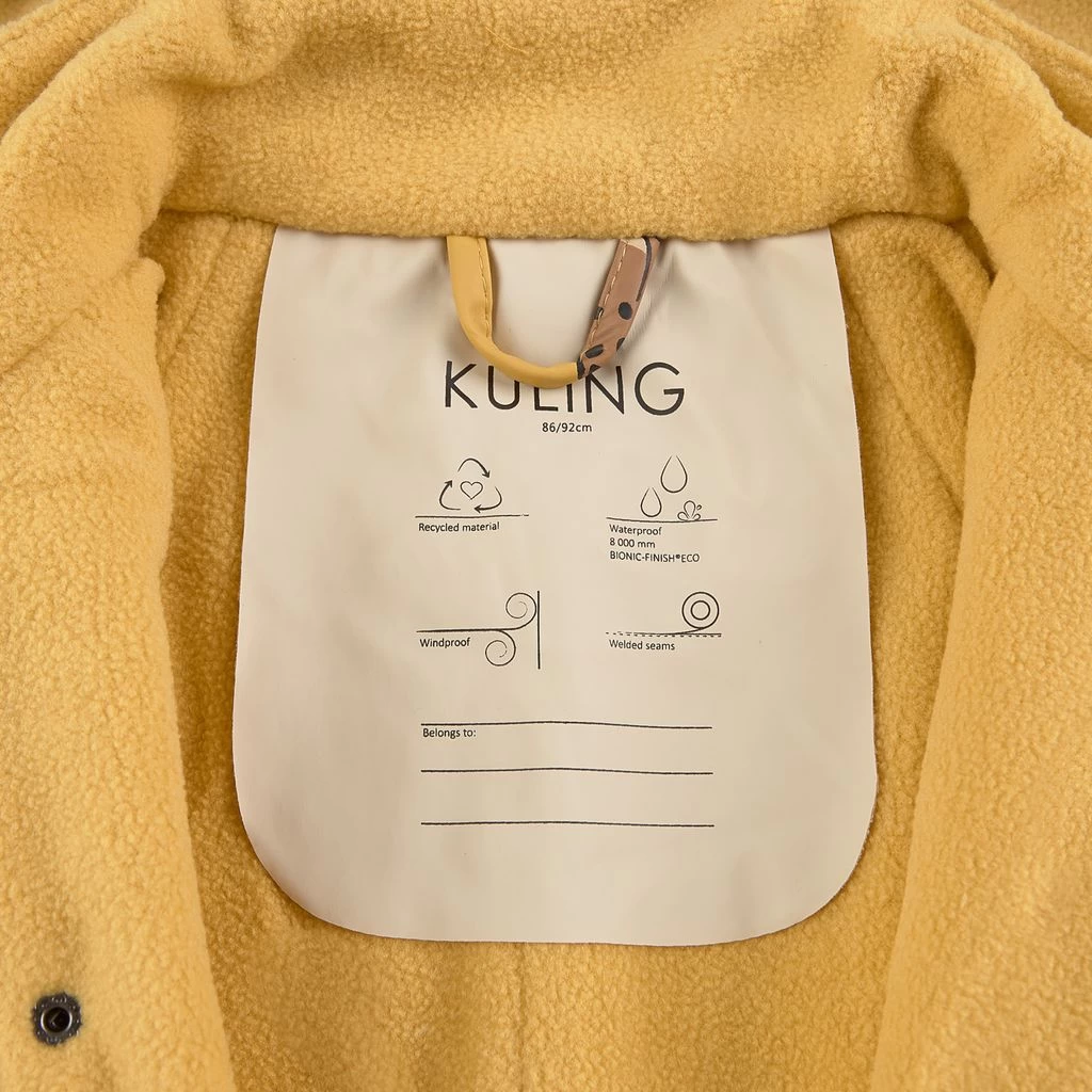 Douglas Recycled Lined Rain Coverall Kleo 3 Douglas Recycled Lined Rain Coverall Kleo - Image 3