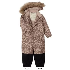 Chamonix Leopard Print Snowsuit Walnut -Kuling 1024x1024 1650