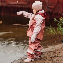 Edinburgh Recycled Rain Pants Woody Rose/Burnt Pink/Burgundy -Kuling 1024x1024 1671