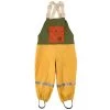 Edinburgh Recycled Rain Pants Yellow/Rust/Moss