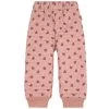 Odense Heart Printed Thermo Pants Woody Rose