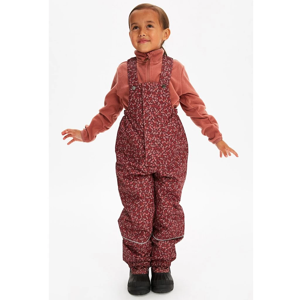 Whistler Floral Winter Pants Violet Grape 2 Whistler Floral Winter Pants Violet Grape - Image 2