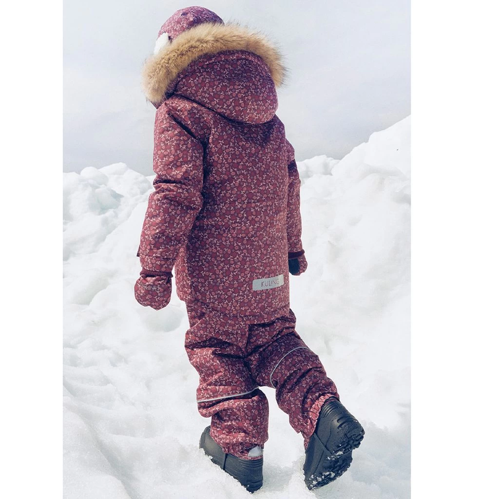 Whistler Floral Winter Pants Violet Grape 8 Whistler Floral Winter Pants Violet Grape - Image 8