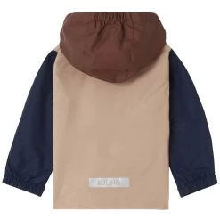 Stockholm Color-blocked Shell Jacket Sand/Navy/Brown -Kuling 1024x1024 1863