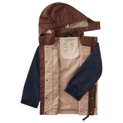 Stockholm Color-blocked Shell Jacket Sand/Navy/Brown -Kuling 1024x1024 1864