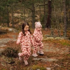 Northpole Recycled Heart Printed Fleece Pants Woody Rose -Kuling 1024x1024 187