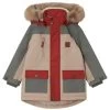 Val Thorens Color-blocked Parka Green/Sand