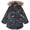 Val Thorens Parka Navy Landscape