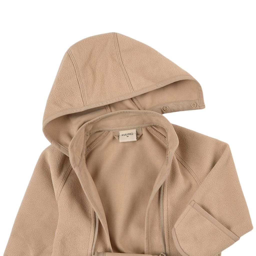 Livigno Wind Fleece Coverall Sand 3 Livigno Wind Fleece Coverall Sand - Image 3