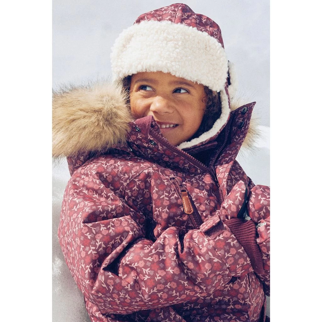 Val Thorens Floral Parka Violet Grape 7 Val Thorens Floral Parka Violet Grape - Image 7